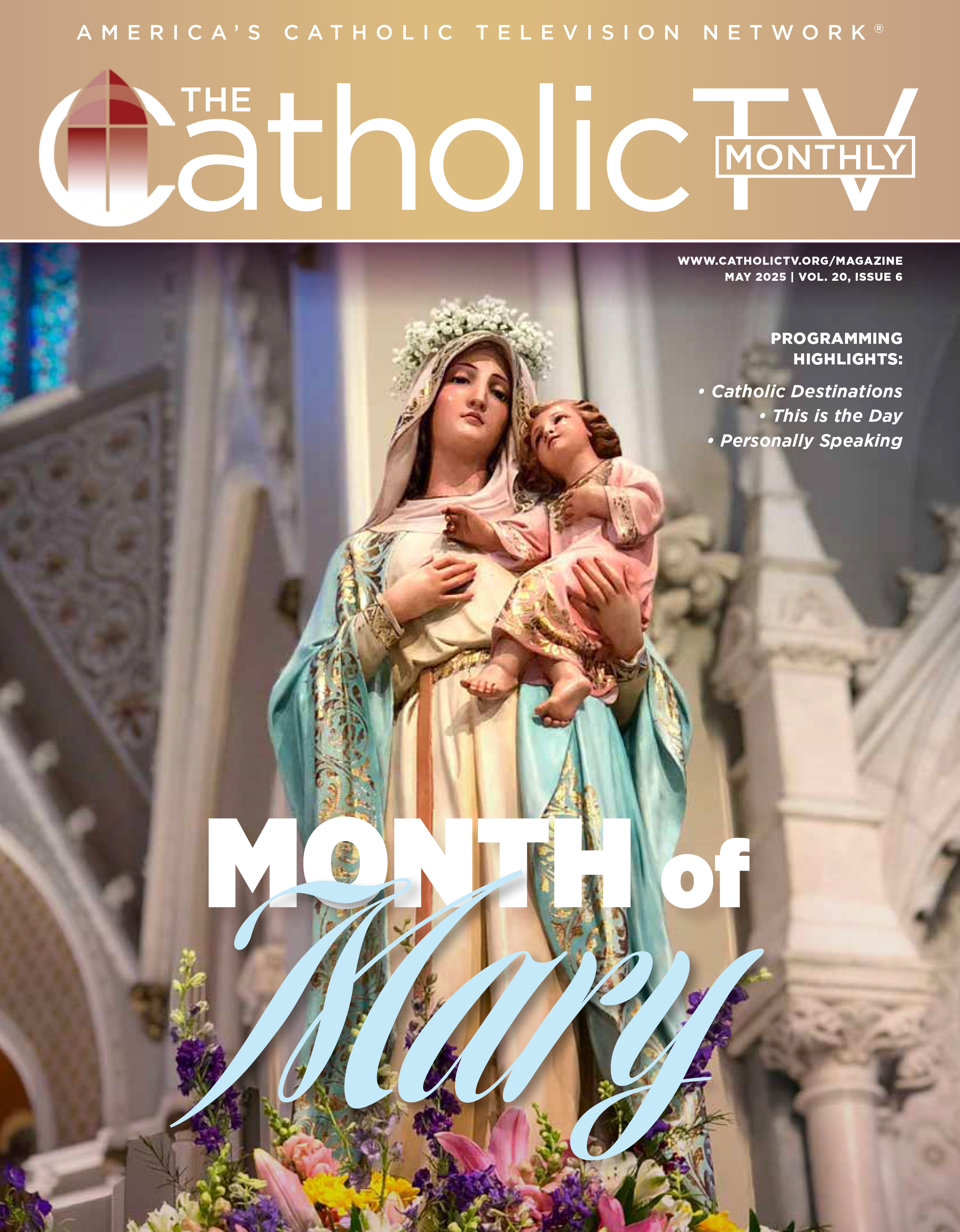 Photo of Mary from Boston's Cathedral of the Holy Cross